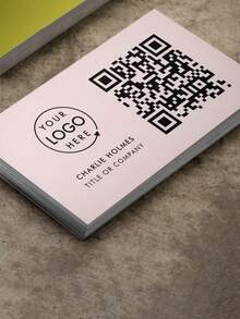 20/50/100pcs Customized Cards, Greeting Cards, QR Codes, Payment Cards, Coupons, Event Cards, Counter Cards For Birthday, Party, Holiday, Wedding, Confession, Place Cards - QR Code Card - View 6
