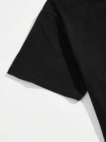 Camisa T unisex. Para hombres. Manga corta. Camisa T de manga corta. Ropa de primavera. Ropa de verano. Prenda de vestir. Prenda superior. Ancha. Silueta grande. Diseño con estampado. Obsequio. Regalo. Estilo street. Primavera. Verano. Otoño. Invierno. Para hombres