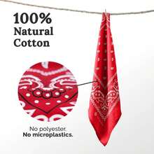 ¡RecomendadoZENO Bandana – 100% algodón y fibras naturales – Pañuelo sin poliéster – Calidad premium – Suave, duradera y lavable a máquina – Para hombres y mujeres – Unisex y niños – Paquete de 10¡Top de Temporada - Blanco - Ver 3