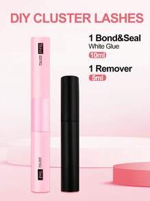 Waloshow 800 件 D Crul 睫毛簇，大容量假睫毛睫毛书套装，带粘合剂和密封剂和胶水和卸妆器和睫毛夹 *2 镊子嫁接工具，蓬松 30 40 60 80D 800 件假睫毛，适合作为送给姐妹家人和朋友的圣诞礼物，适合新手初学者（6 件工具）睫毛簇套装、睫毛、睫毛、假睫毛