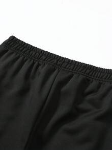 Bộ 2 quần ống đứng thường ngày cho nam, quần nỉ thể thao đa năng, dáng rộng, tối giản, thời trang xuân/thu, quần áo mùa thu - Nhiều màu - Xem 10