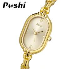 1pc Casual Fashion Bracelet Strap Women's Quartz Watch, Minimalist Luxury
