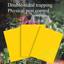 1/2/3/5pcs | Premium Sticky Trap | Greenhouse/Garden Owners | Pest Control | Yellow/Blue Insect Catcher