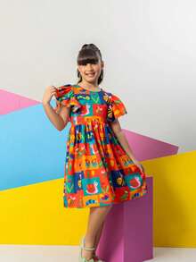 Young Girls Dresses - Multicolor - Ver 8