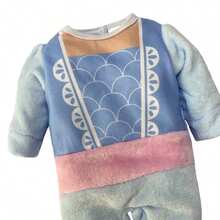 Mameluco para bebe con gorro bordado Disney - Celeste - Ver 3