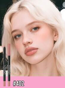 Misslyn Long-Lasting Lip Liner Pencil, Intense Lip Color, Retractable Gel Lip Liner Pencil, Smooth Application, Natural Makeup Effect, Can Be Sharpened With A Pencil Sharpener For Ideal Shape, High Color Payoff, Creates Natural Lip Makeup, Long-Lasting Smooth Ultra-Fine, Matte Lip Liner Pencil, No Smudging, Y2K Makeup, Suitable For Parties, Beach, Travel, Vacation, Camping, Outdoor Activities, Rose Fashion