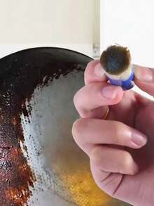 1个神奇除锈刷，神奇塑料厨具除锈清洁刷，适用于厨房、浴室和家庭使用 - 耐用、易用，轻松清洁锅、平底锅、盘子、厨房用具 - 多色 - 查看 3