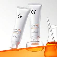 110g Pasta de dientes blanqueadora con bicarbonato de sodio y vitamina C - Refresca el aliento, elimina las manchas, blanquea los dientes, protege las encías, fórmula de limpieza profunda y pulido para una sonrisa talla grande brillante y saludable, apta para uso en el hogar y viajes