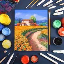 12 قطعة/4 قطع/5 قطع ألواح قماش أبيض، لوحة رسم فنية مقاس 7 * 9 بوصة بالجملة للزيت والأكريليك والغواش والتمبرا والصب السائل، مستلزمات فنية