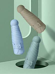 The Creative Minimalist Sun Umbrella, The Pocketed Sun Umbrella, The Black Vinyl Sunshade, The Compact Sunshade, With A Pocket Design The Size Of A Palm, Is Easy To Fold And Can Be Easily Tucked Into A Bag Or Pocket, Making It Convenient To Carry. The Outer Layer Adopts A Minimalist Solid Color Style, With Various Styles,