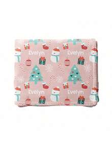 Kinder Decke, personalisierte Namensdecke, Namensdecke, Kindergeschenk, weiche Decke mit Namen, Decke mit Namen Baby-Shower Familien Dekorationen Geschenke Weihnachtsgeschenke Schulanfang Wintergeschenkideen Jungen Mädchen Valentinstag - Verschiedenfarbig - Übersicht 8