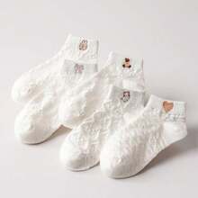 Women Ankle Socks - 白色 - 查看 1
