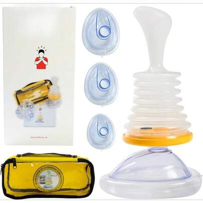 Travel Kit - Choking Rescue Device For Adults And Children First Aid Kit, Portable Airway Suction Rescue Device, First Aid Choking Device, Anti-Chokin