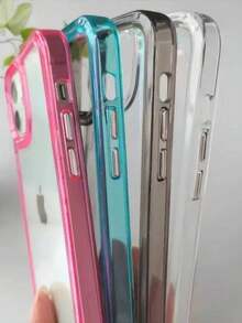 Disney Transparent Case With Colorful Edges – Protection And Style For Your Cell Phone - 無色 - 查看 4