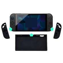 Funda protectora de silicona DATA FROG para la consola de juegos Switch 2, estuche de agarre cómodo, accesorios para el controlador de juegos - multicolor - Ver 3