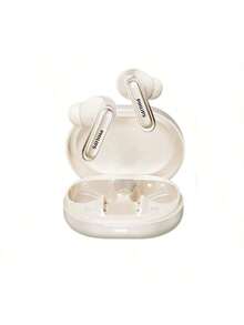 PHILIPS Tai nghe nhét tai không dây Bluetooth TAT2120 có chức năng khử tiếng ồn chủ động, trải nghiệm âm nhạc sống động, cuộc gọi rõ ràng, thời lượng pin dài và chơi game độ trễ thấp. Màu trắng - trắng - Xem 1