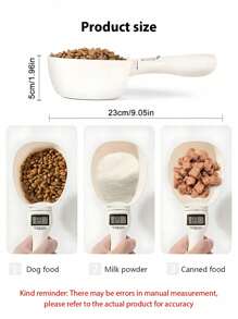 1pc Accu-Measure Digital Kitchen Scale Spoon - LCD Display, 0.1g-500g Precision, Battery-Powered, Ideal For Cooking, Baking, And Portion Control - Multicolor - View 11