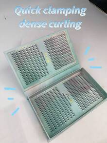 640 Stücke doppelseitige große Box 14D spitz zulaufende Wimpern 0,05 mm, einfach zu natürlichen, voluminösen und verlängerten Wimpern zu stylen