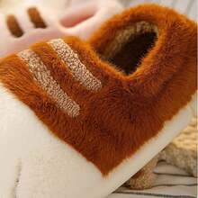 Plush Cat Paw Slippers,Non-Slip Soles, Cozy And Cute SlippersChristmas - Pink - View 7