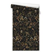 1 Rolle, Retro-Stil selbstklebende Tapete, elegantes Blumenmuster, wasserdicht und feuchtigkeitsbeständig, rückstandsfrei ablösbar, geeignet für Schlafzimmer, Wohnzimmer, Kamin, Treppe, Büro Hintergrundwand, Schrank Schublade, Inneneinrichtung Dekorations Aufkleber Wandtapete Wanddekoration Badezimmer Dekoration