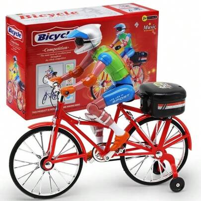 Bicicleta De Juguete Eléctrica Con Luz Y Sonido Mando Remoto Para Niños Batería Recargable  Y Diversión Juguete Educativo Motor Potente Diseño Ergonomico Edad 3 8 Años Regalo Ideal Juegos Al Aire Libre