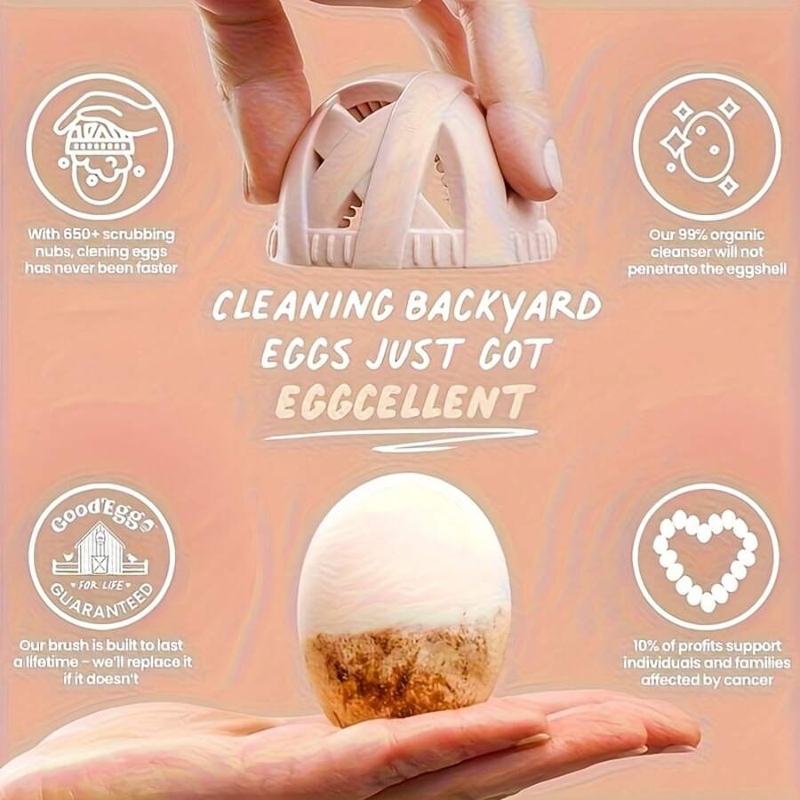 Silicone Kitchen Brush, Egg Brush, Reusable Non-Slip Fruit And Vegetable Brush, Multifunctional Soft Silicone Cleaning Tool, Suitable For Kitchen, Living Room, And Outdoor Use - Hồng - Chống trượt - Xem 1