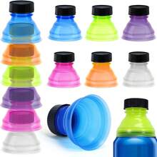 3/6/12pcs Soda Can Lids, Beverage Dust-Proof Sealed Caps, Soda Can Dust Covers - Multicolor - View 1
