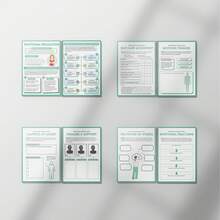 Emotion Regulation, Super Set Of Emotion Management Workbook, Therapeutic Worksheet, Self-Regulation, Corner Relief, Nervous System Regulation