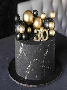 20 Peças Decorações de Topo de Bolo em Forma de Bola, Mini Balões, Palitos de Topo de Bolo, Bolas Douradas, Picks de Bolo, Bolas de Topo de Bolo, Decorações de Bolo para Natal, Halloween, Casamento e Aniversário