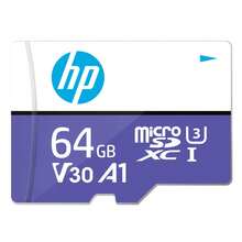 HP Class 10 U3 V30 MicroSDXC 存储卡，容量可选 64GB、128GB 和 256GB，闪存卡，高速 100MB/s，C10、U3、V30、A1 编码，支持 4K 超高清和全高清分辨率，UHS-I 编码，Micro SD 卡 - 紫色 - 查看 12
