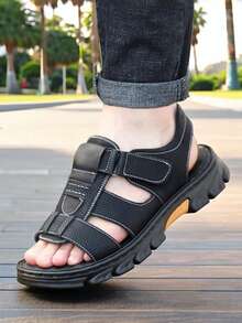 Men Sport Sandals - 黑色 - 查看 3