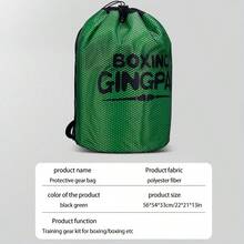 GINGPAI Large Capacity Boxing/MMA/Taekwondo Gear Bag, Waterproof Backpack For Men & Women - Multicolor - View 5