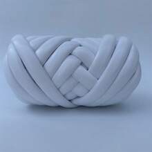 500g 1PC Polyester Fiber Thick Super Bulky Chunky Yarn Hand Knitting Woven Thread, Ideal For Christmas Gifts - DIY Hand-Knit Giant Yarn For Basket, Blanket, Carpets & Festive Presents - Multicolor - View 17