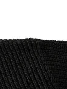 كنزة صوفية رجالية بياقة عالية بطبعة عملة قديمة، خريف وشتاء