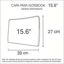 Case Cover Briefcase Bag For 15.6-Inch Neoprene Notebook - CN - Black World Map - 黑與白 - 查看 2