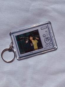 1pc Custom Photo Digital Camera Keychain, Personalized Kpop Idol Charm, Anime Character Keyring, Friendship Gift, Phone Bag Accessory, Cute Custom Picture Pendant, Personalized Birthday Gift For Best Friend, Customizable Memory Keychain, Fan Merchandise, Custom Portrait Keychain, Kpop Fan Gift, Anime Lover Gift,Trinkets ,Spring-Collection ,Adjustable-Fit - Style 1 - View 7