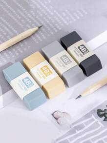 1 Stück einfacher Radiergummi, hochwertige weiche Reinigungsstationery, Stationery-Tasche, Bleistiftradier für Schule und Büro, Zeichenradierer, Kunst-Radierer, sauber und entfernt ohne Papier zu beschädigen, geeignet für den täglichen Gebrauch von Kindern, Schulsaison Zubehör