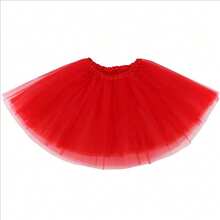 1pc/5pcs 3-Layer Neon 80s Women's 30cm Tutu Princess Tutu Skirt Birthday Party Tutu Dress Up Tutu Skirt Holiday Carnival Costumes. Valentine's Day Accessories