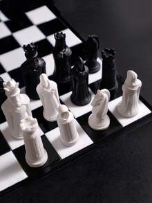 DIY Chess Silicone Mold Chess Game Pieces Handmade Aromatherapy Candle King Queen Horse Chess Pieces Mold Soap Mould DIY Epoxy Resin Gypsum Mould Gift For Friend Birthday Gift Best Friend Gifts DIY Chess Game Pieces - Mold - View 3