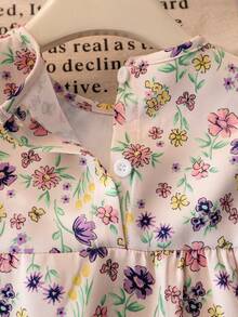 3pcs Baby Girls' Spring/Autumn Long Sleeve Outfit Set, Fashionable Princess Dress, Pants And Headband