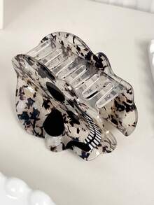 哥特骷髅头发夹，女士发饰 - 女巫波西米亚风发夹，独特哥特派对礼物，秋季爪夹，优雅发爪，秋季发饰，豹纹爪夹，动物纹发夹，冬季度假装扮女士发夹 - 彩色 - 查看 8