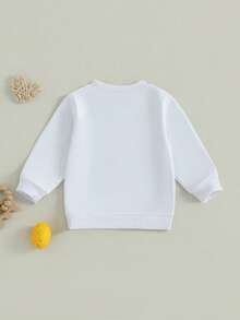 Baby Girls Sweatshirts - White - View 3