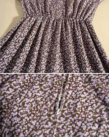 Prairie Dress Women Pioneer Dress Long Adult Colonial Costume With Apron Brown - 棕色 - 查看 8