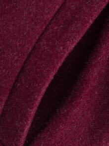 معطف نسائي كاجوال أنيق بياقة منقلبة وسحاب، أكمام طويلة فضفاضة بطراز قديم