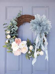 10 Yards-Dusty Rose Wired Crinkle Ribbon For Bow Making,Gift Wrapping, Wreaths & Christmas Tree Bows,Soft Pink Shimmery Metallic-Like Texture, Elegant Wrinkled Surface, DIY Crafts, Holiday Home Decor, Wedding & Party Decorations, Crepe Paper-Like Ribbon,Fish Tail Organza Ribbons,Bows,Headpieces,Garments Accessories