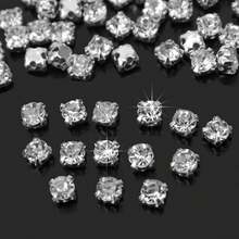 Shiny Glass Crystal Hand-Sewn Rhinestone - DIY Rhinestone Jewelry And Wedding Dress Decoration, Versatile Choice - Durable, Sizes 3-10mm, Ranging From 50 To 1440 Pieces - DIY Rhinestone Jewelry And Wedding Dress Decoration, Versatile Choice - Durable, Sizes 3-10mm, Ranging From 50 To 1440 Pieces