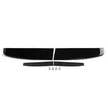 FOR TRANSIT CUSTOM 12-2020 GLOSS BLACK REAR TWIN BARN DOOR ROOF SPOILER - Black - View 7