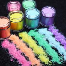 6 miếng bột kẹo trang trí nhiều màu: Chất độn nhựa Epoxy, kim tuyến hiệu ứng cát lấp lánh, màu kẹo lễ hội - Thích hợp cho khuôn silicon Giáng sinh tự làm và đúc trang sức - Nhiều màu - Xem 2