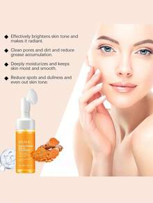 Sữa rửa mặt se khít lỗ chân lông nghệ 100ml, kem làm sạch da mặt với nghệ và axit glycolic, làm sạch dầu thừa, dưỡng ẩm da mà không gây khô căng, giảm mụn đầu đen, cải thiện kết cấu da, làm sáng da, tẩy tế bào chết nhẹ nhàng, mang lại làn da trẻ trung rạng rỡ. - Sữa rửa mặt nghệ se khít lỗ chân lông - Xem 11