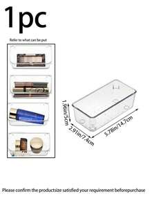 Bộ hộp đựng đồ dùng nhà tắm bằng nhựa 7/9/16/25 món, Bộ hộp đựng đồ dùng nhà tắm bằng nhựa trong suốt, Bộ khay đựng đồ dùng nhà tắm trong suốt, Vách ngăn ngăn kéo, Hộp đựng mỹ phẩm, Mỹ phẩm đa năng, Sản phẩm chăm sóc da, Văn phòng phẩm, Hộp đựng đồ lặt vặt, Thích hợp cho bàn trang điểm phòng tắm, Nhà bếp, Văn phòng, Phòng ngủ, Đồ dùng học tập, Đồ dùng gia đình, Vật dụng không thể thiếu cho mùa tựu trường - Trong sáng - Xem 15